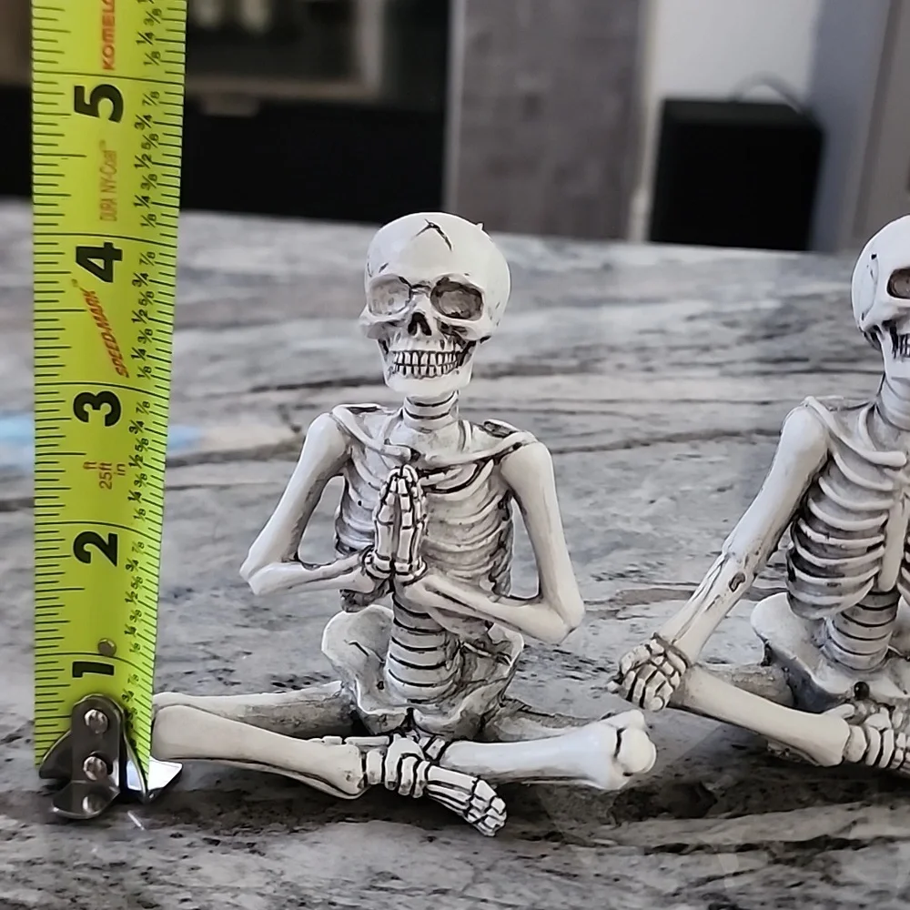 Trader Joe's Yoga Skeletons Set Of 3